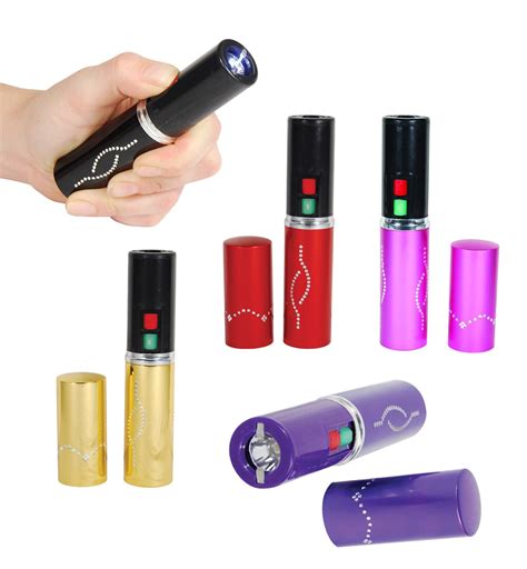 lipstick stun gun with flashlight.